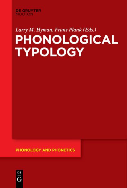 Produktbild: Phonological Typology