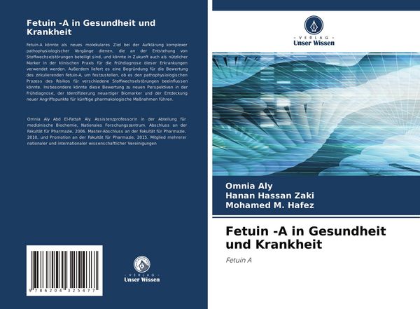 Produktbild: Fetuin -A in Gesundheit und Krankheit
