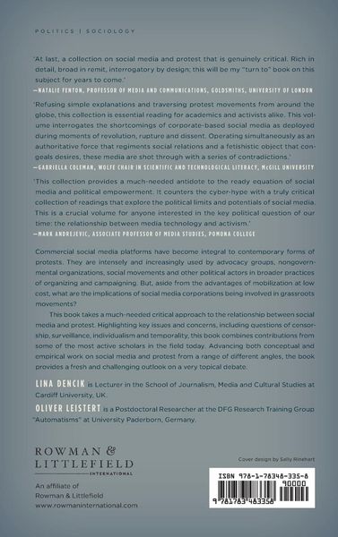 Produktbild: Critical Perspectives on Social Media and Protest