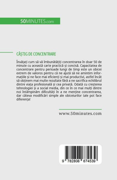 Produktbild: C&acirc;&iquest;tig de concentrare