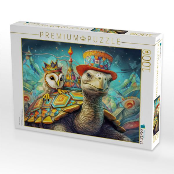 Produktbild: CALVENDO Puzzle Zirkusfantasien | 1000 Teile Lege-Gr&ouml;&szlig;e 64x48cm Foto-Puzzle f&uuml;r gl&uuml;ckliche Stunden