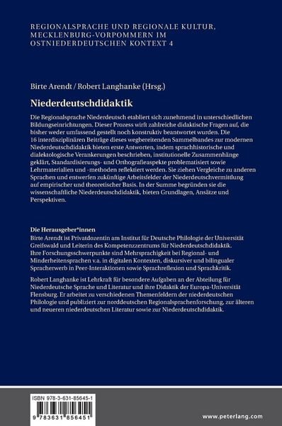 Produktbild: Niederdeutschdidaktik