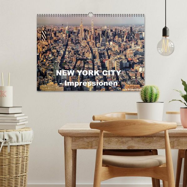 Produktbild: New York City - Impressionen (Wandkalender 2026 DIN A3 quer), CALVENDO Monatskalender
