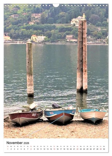 Produktbild: Traumhafter Lago Maggiore (Wandkalender 2026 DIN A3 hoch), CALVENDO Monatskalender