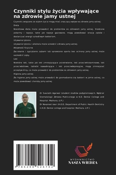 Produktbild: Czynniki stylu &iquest;ycia wp&iquest;ywaj&iquest;ce na zdrowie jamy ustnej