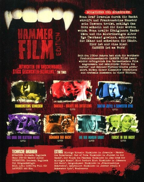 Produktbild: Hammer Film Edition [7 BRs]