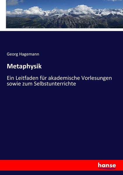 Produktbild: Metaphysik