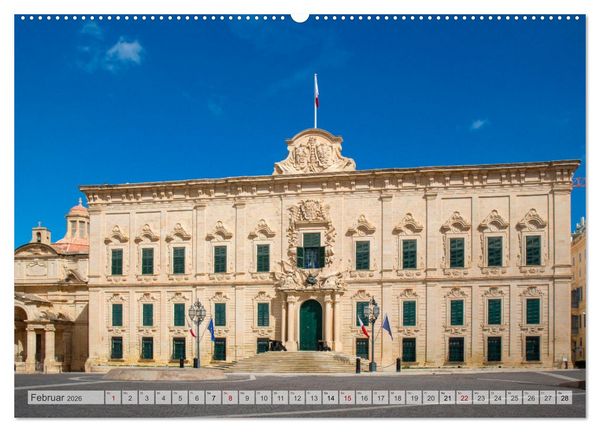 Produktbild: Malta - Wo Geschichte lebendig ist (Wandkalender 2026 DIN A2 quer), CALVENDO Monatskalender