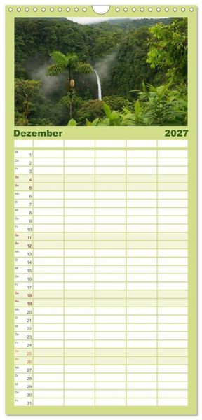 Produktbild: Familienplaner 2027 - Per&uacute;. Impressionen mit 5 Spalten (Wandkalender, 21 x 45 cm) CALVENDO