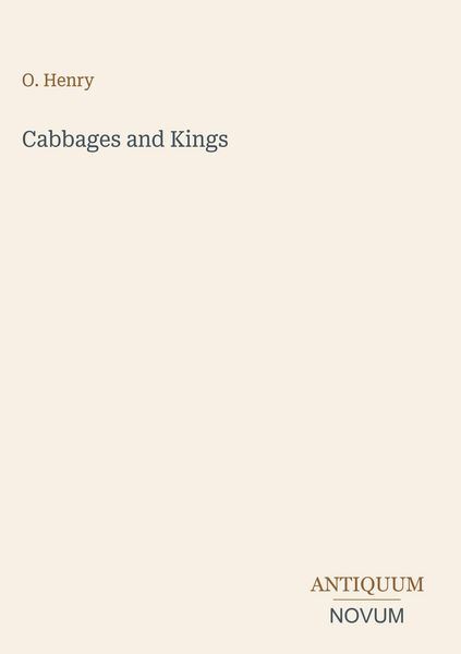 Produktbild: Cabbages and Kings