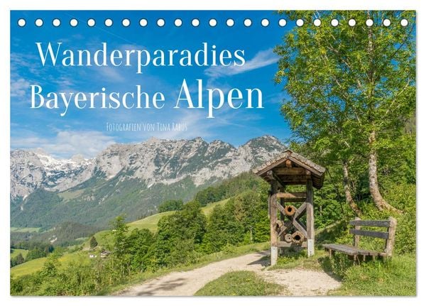 Produktbild: Wanderparadies Bayerische Alpen (Tischkalender 2026 DIN A5 quer), CALVENDO Monatskalender