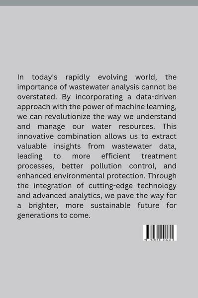 Produktbild: Enhancing Wastewater Analysis: A Data-Driven Approach with Machine Learning