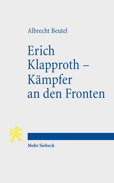 Produktbild: Erich Klapproth - K&auml;mpfer an den Fronten