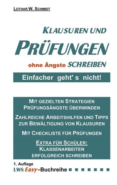 Produktbild: Klausuren und Pr&uuml;fungen ohne &Auml;ngste schreiben