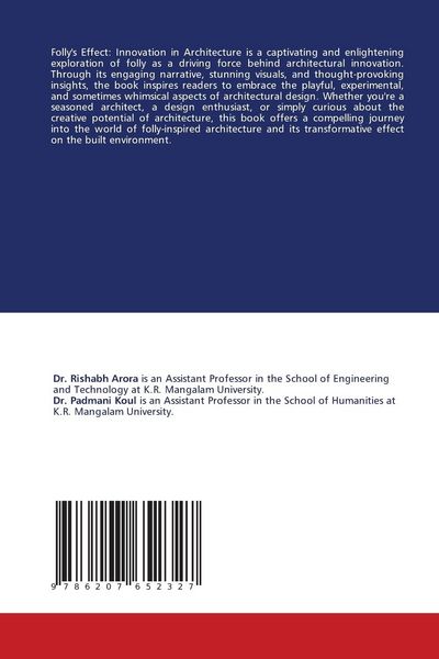 Produktbild: The Folly's Effect: Innovations in Architectural Design