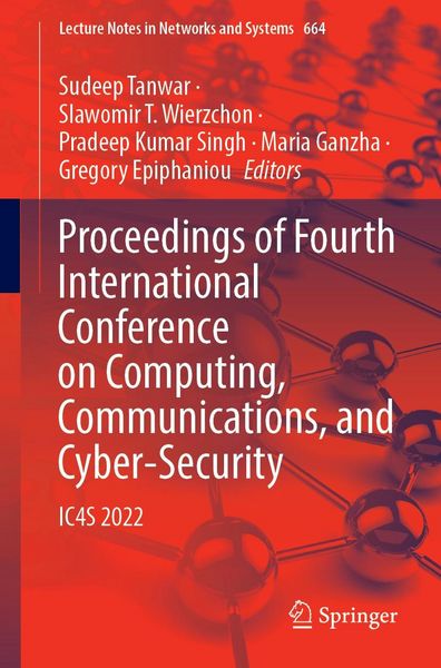 Produktbild: Proceedings of Fourth International Conference on Computing, Communications, and Cyber-Security