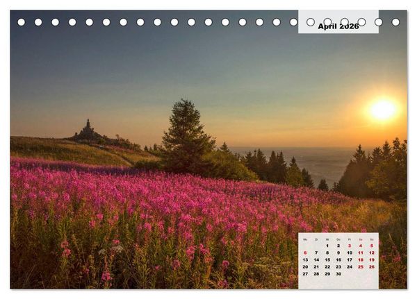 Produktbild: Rh&ouml;ner R&ouml;schen - ein Sommerm&auml;rchen in der Hochrh&ouml;n (Tischkalender 2026 DIN A5 quer), CALVENDO Monatskalender