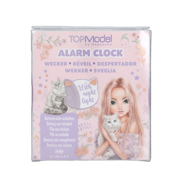 Produktbild: TOPModel Wecker BLOOMING KITTY