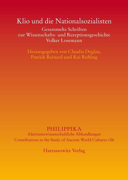 Produktbild: Klio und die Nationalsozialisten