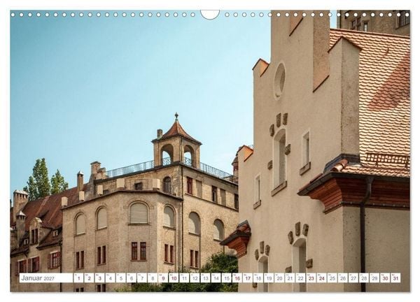Produktbild: Sommerliches Sigmaringen (Wandkalender 2027 DIN A3 quer), CALVENDO Monatskalender