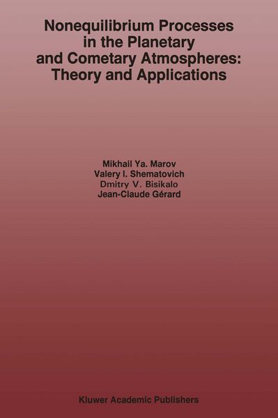 Produktbild: Nonequilibrium Processes in the Planetary and Cometary Atmospheres: Theory and Applications
