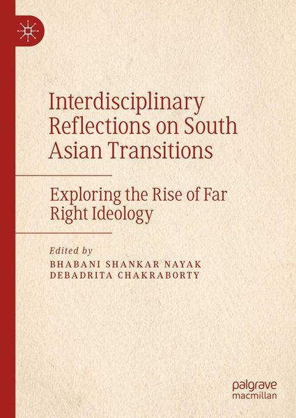 Produktbild: Interdisciplinary Reflections on South Asian Transitions