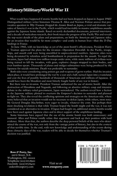 Produktbild: Why Truman Dropped the Atomic Bomb on Japan
