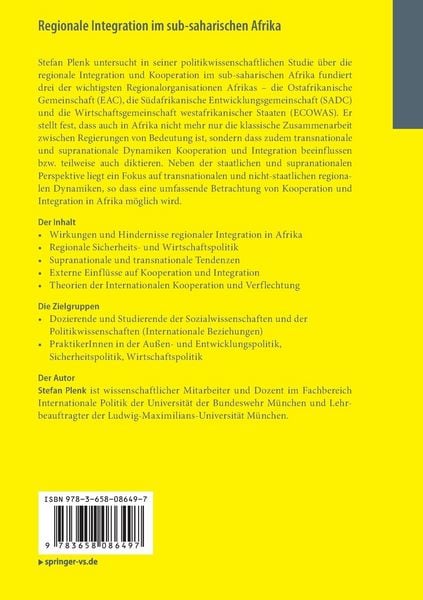Produktbild: Regionale Integration im sub-saharischen Afrika
