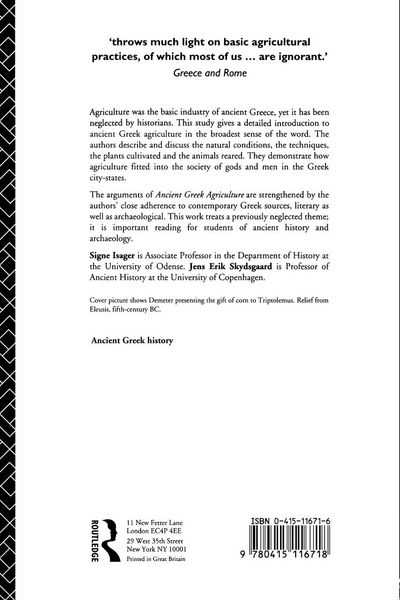 Produktbild: Ancient Greek Agriculture