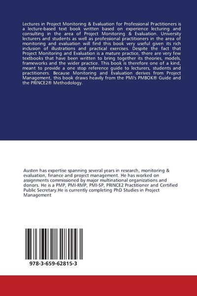 Produktbild: Lectures in Project Monitoring & Evaluation