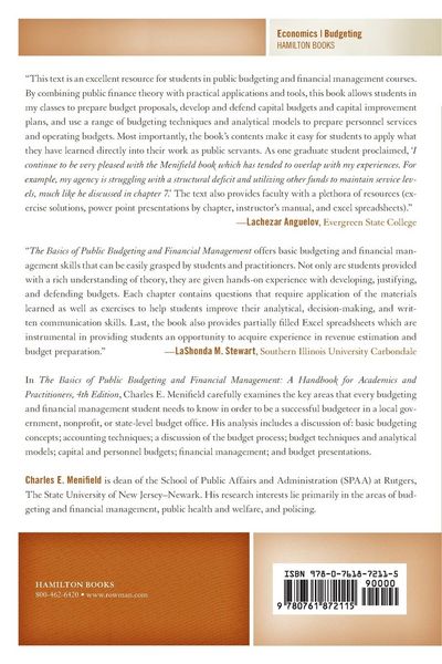 Produktbild: Basics of Public Budgeting and Financial Management