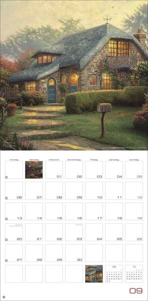 Produktbild: Thomas Kinkade: Land of Light Broschurkalender 2027