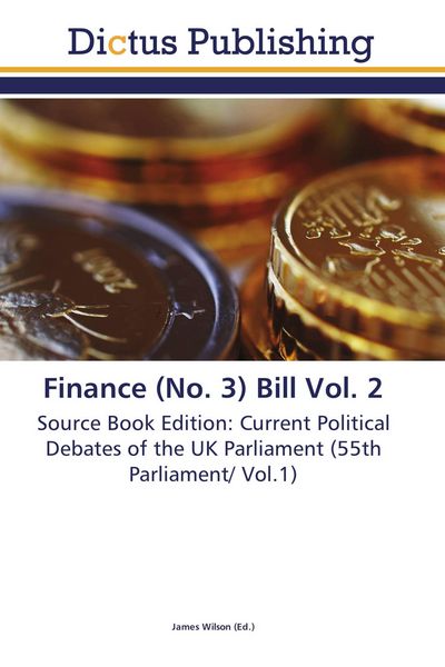Produktbild: Finance (No. 3) Bill Vol. 2