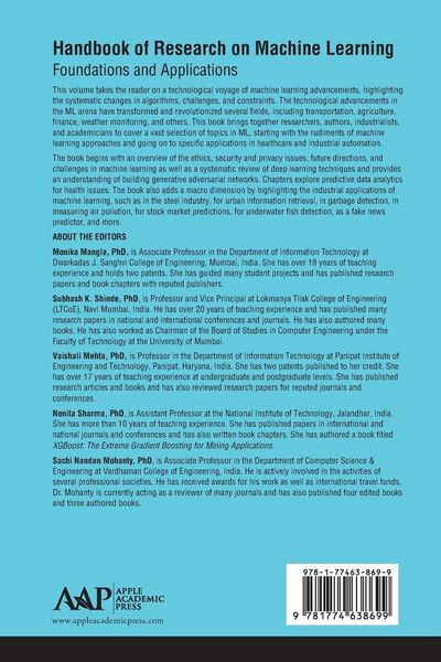 Produktbild: Handbook of Research on Machine Learning