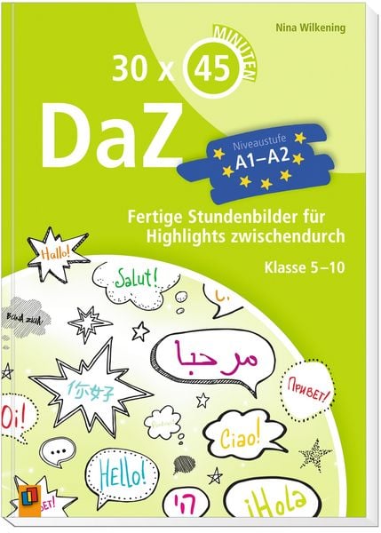 Produktbild: 30 x 45 Minuten - DaZ &ndash; Niveaustufe A1-A2