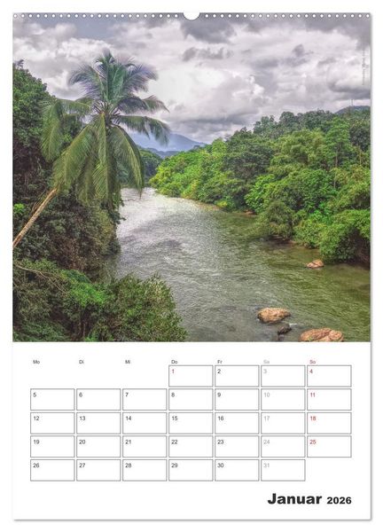 Produktbild: Sri Lanka 2026 - Exotisches Paradies - Jahresplaner (hochwertiger Premium Wandkalender 2026 DIN A2 hoch), Kunstdruck in Hochglanz