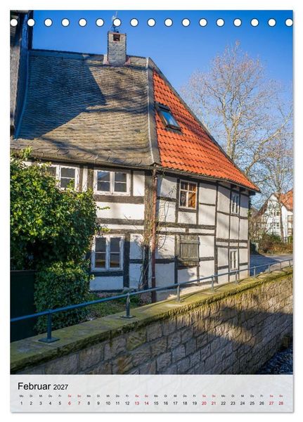 Produktbild: Goslar - Kaiserstadt und Welterbe (Tischkalender 2027 DIN A5 hoch), CALVENDO Monatskalender
