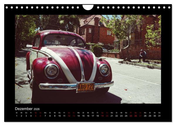 Produktbild: Retro Cars (Wandkalender 2026 DIN A4 quer), CALVENDO Monatskalender