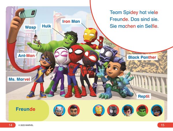 Produktbild: SUPERLESER! Marvel Spidey und seine Super-Freunde Auf ins Abenteuer, Team Spidey!