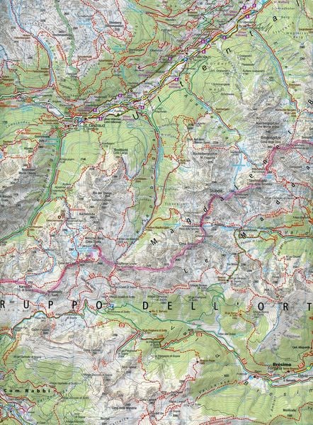 Produktbild: KOMPASS Wanderkarte 95 Nonstal, Mendelpass, Val di Non, Pass