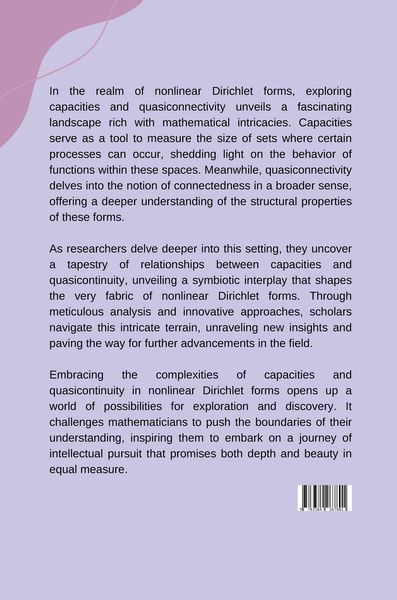Produktbild: Beyond Bilinearity: Exploring Nonlinear Dirichlet Forms and their Applications