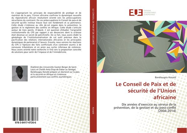 Produktbild: Le Conseil de Paix et de s&eacute;curit&eacute; de l'Union africaine
