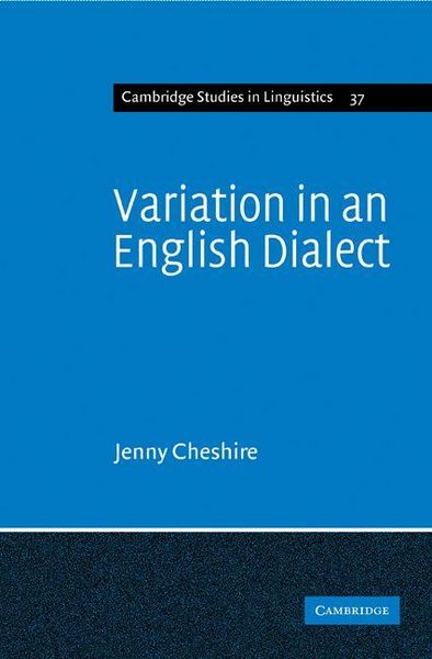 Produktbild: Variation in an English Dialect