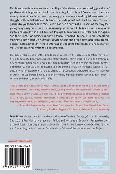 Produktbild: Adolescents&rsquo; New Literacies with and through Mobile Phones