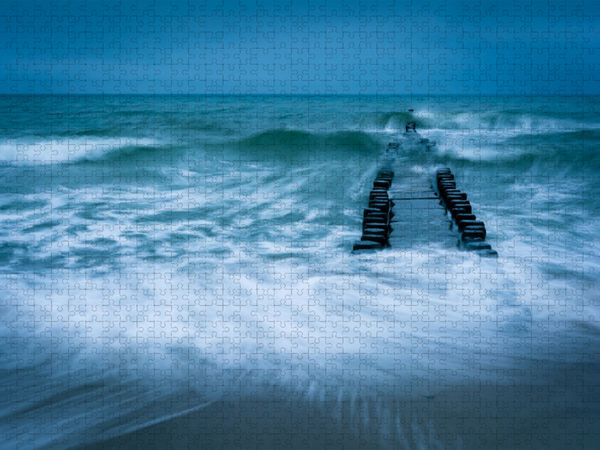 Produktbild: CALVENDO Puzzle Buhne in Ahrenshoop | 1000 Teile Lege-Gr&ouml;&szlig;e 64x48cm Foto-Puzzle f&uuml;r gl&uuml;ckliche Stunden