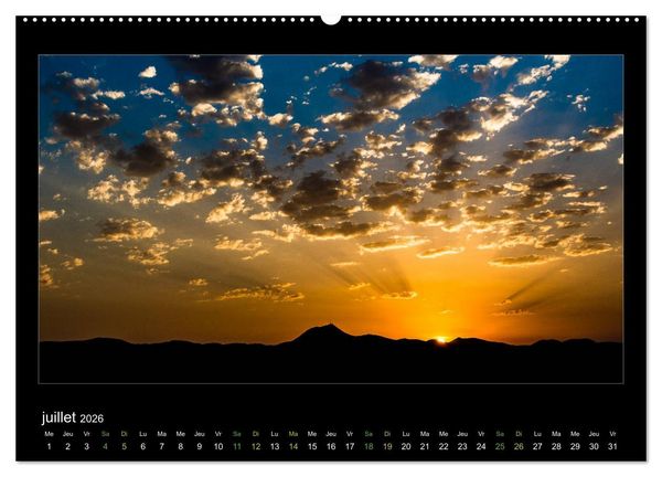 Produktbild: L'Auvergne est belle (Calendrier mural 2026 DIN A2 vertical) calendrier de bureau
