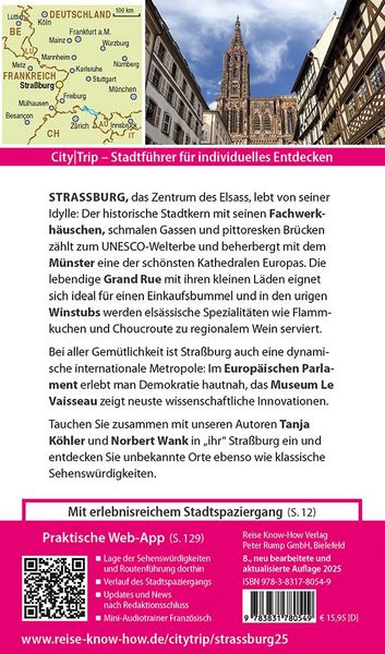 Produktbild: Reise Know-How CityTrip Stra&szlig;burg