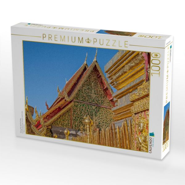 Produktbild: CALVENDO Puzzle Chiang Mai-Wat Doi Sutep | 1000 Teile Lege-Gr&ouml;&szlig;e 64x48cm Foto-Puzzle f&uuml;r gl&uuml;ckliche Stunden