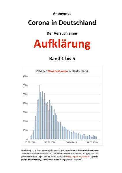 Produktbild: Corona in Deutschland - Der Versuch einer Aufkl&auml;rung
