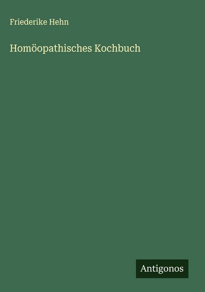 Produktbild: Hom&ouml;opathisches Kochbuch